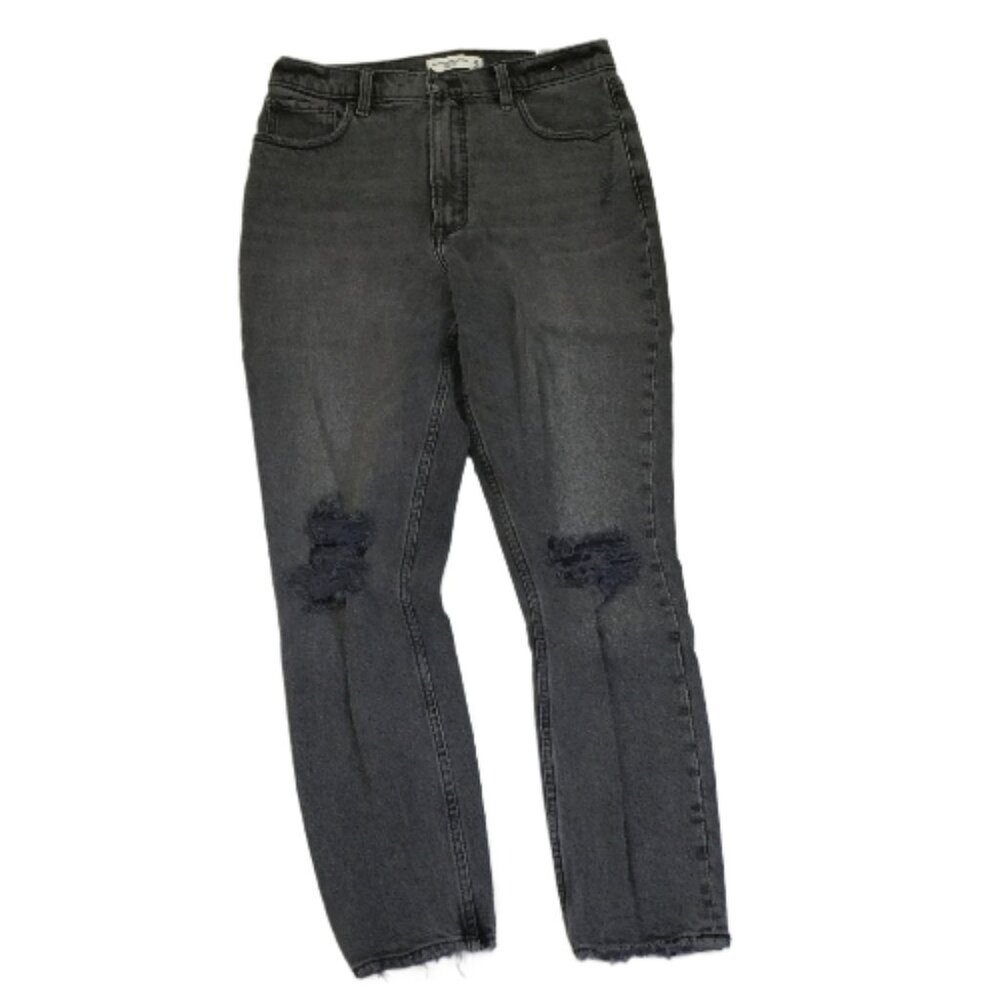 Abercrombie & Fitch The Skinny High Rise Black Jean 29/8